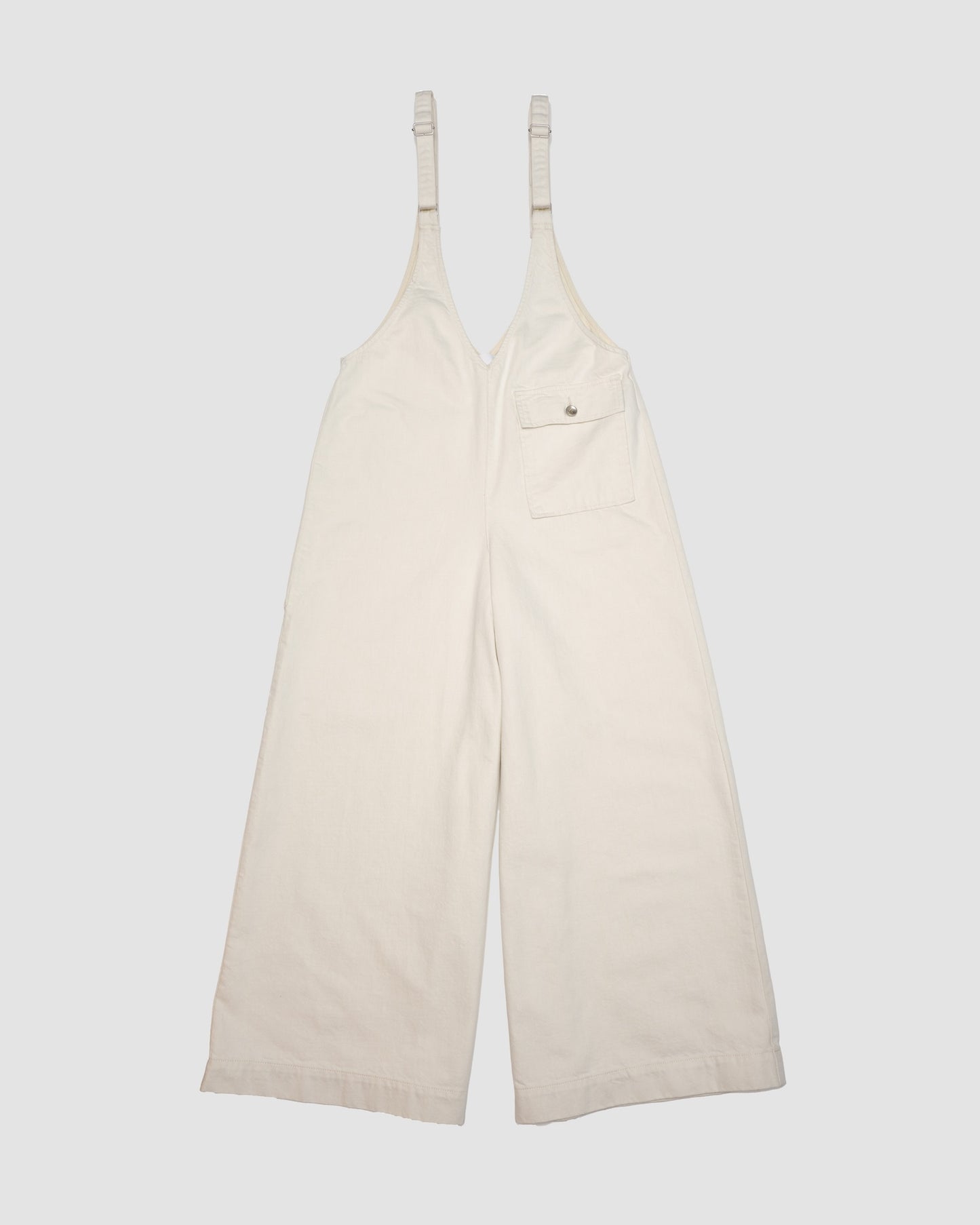 THIERRY - Deep v salopette CREAM LIVINGTONE OFFICIAL WEB STORE