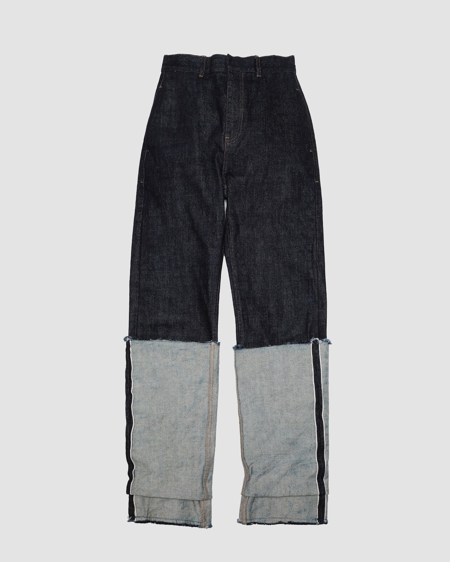 DOLK5 - Straight loose INDIGO LIVINGTONE OFFICIAL WEB STORE
