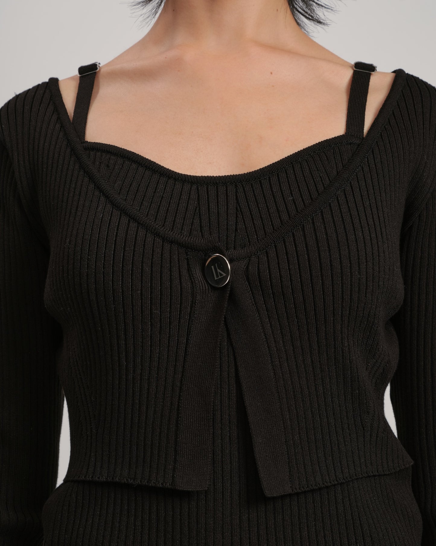 DOLK combi knit INDIGO LIVINGTONE OFFICIAL WEB STORE