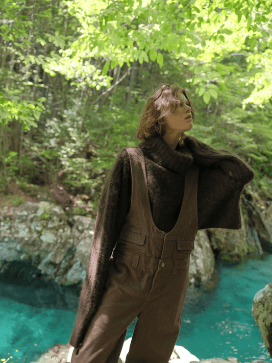 SAMO - Overalls BROWN LIVINGTONE OFFICIAL WEB STORE