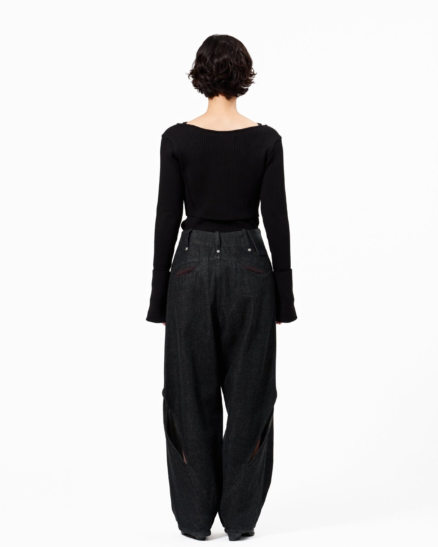 NAJA - Crazy pattern with slit BLACK LIVINGTONE OFFICIAL WEB STORE