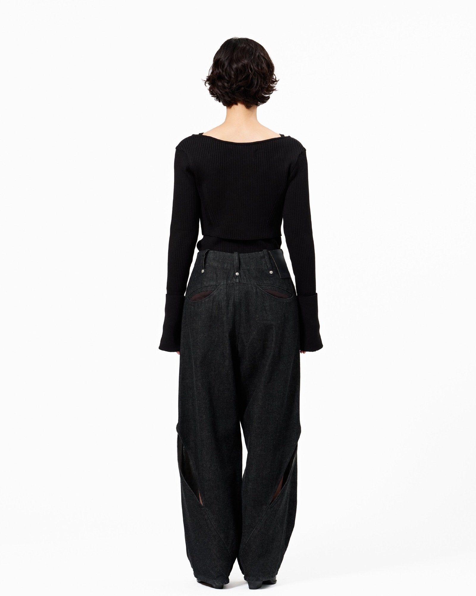 NAJA - Crazy pattern with slit BLACK LIVINGTONE OFFICIAL WEB STORE