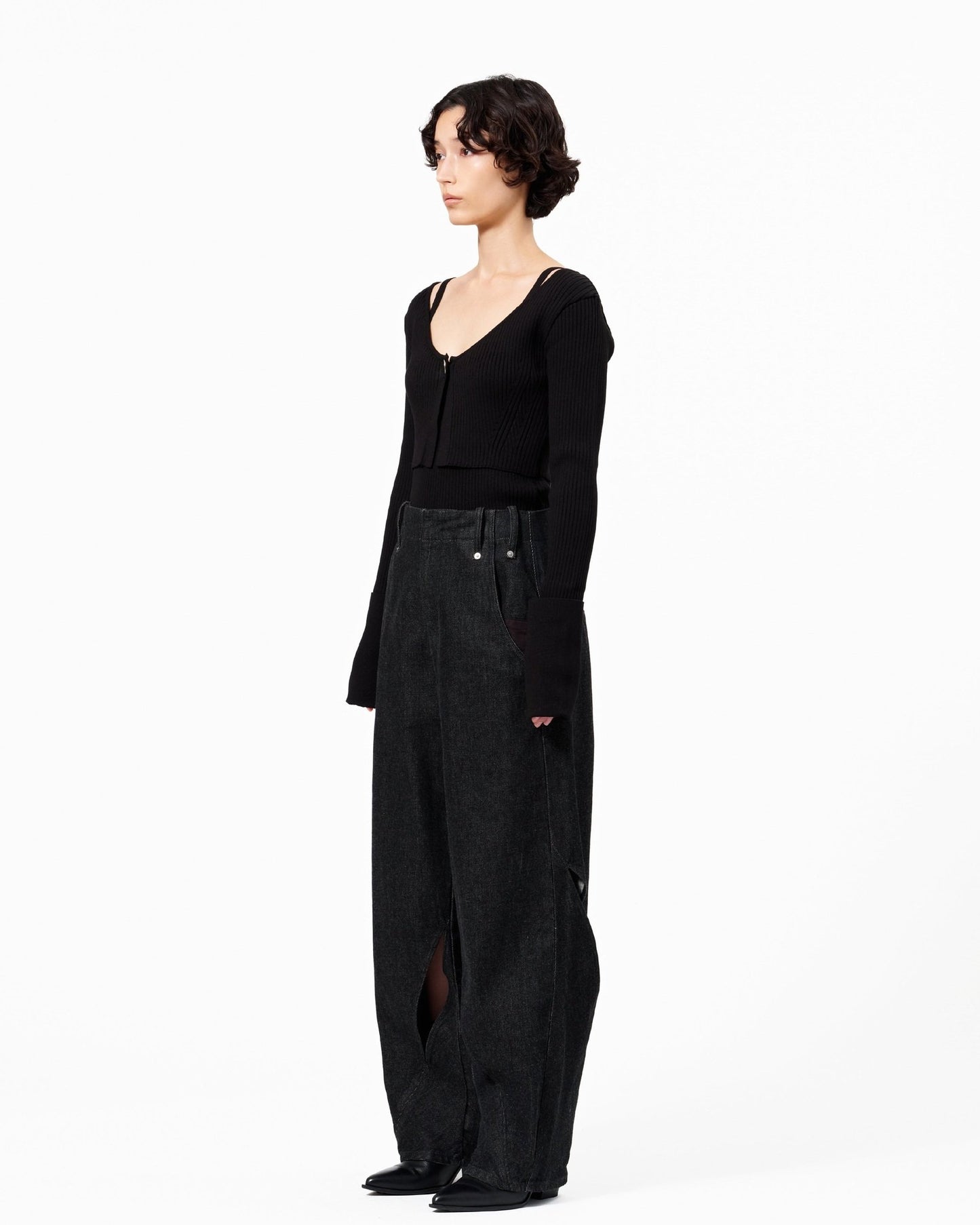 NAJA - Crazy pattern with slit BLACK LIVINGTONE OFFICIAL WEB STORE