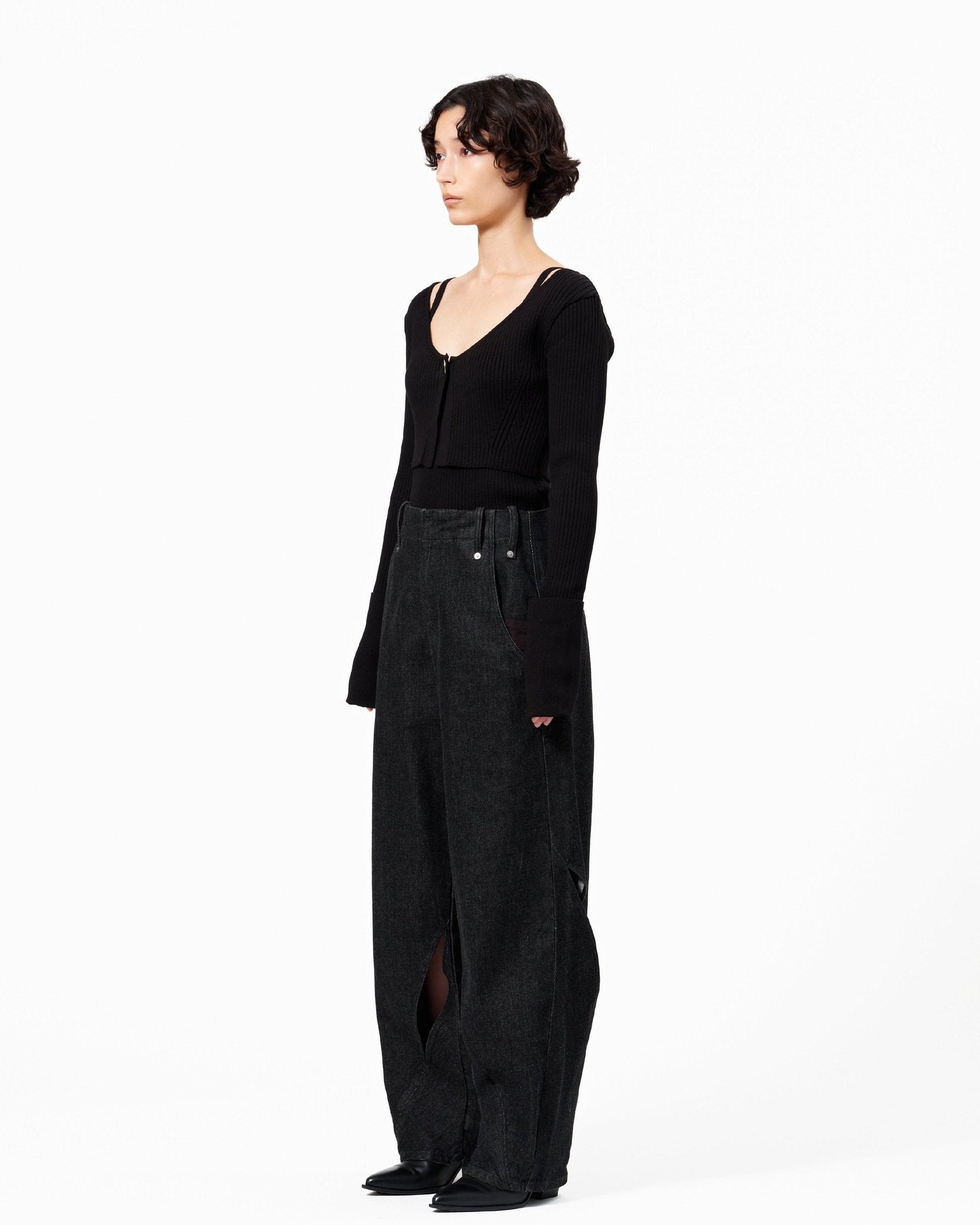 NAJA - Crazy pattern with slit BLACK LIVINGTONE OFFICIAL WEB STORE