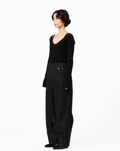 NAJA - Crazy pattern with slit BLACK LIVINGTONE OFFICIAL WEB STORE