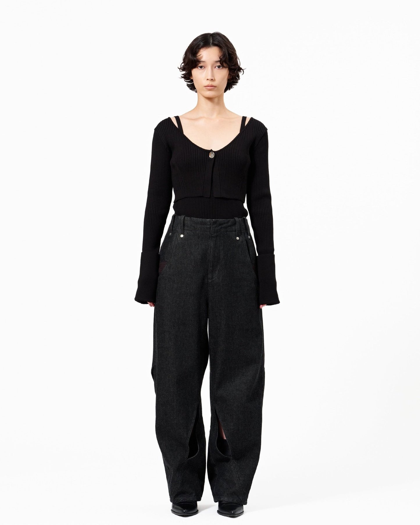NAJA - Crazy pattern with slit BLACK LIVINGTONE OFFICIAL WEB STORE