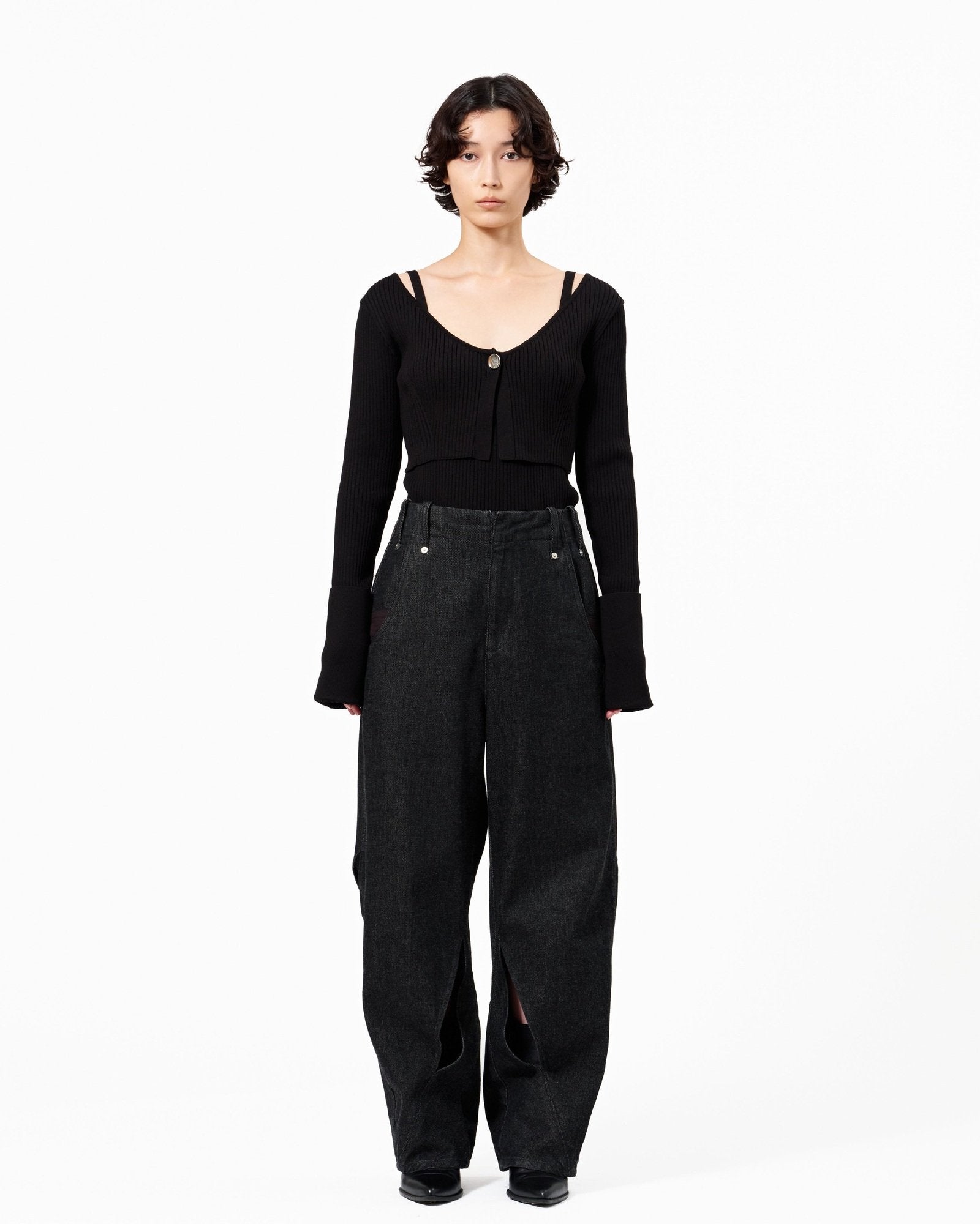 NAJA - Crazy pattern with slit BLACK LIVINGTONE OFFICIAL WEB STORE