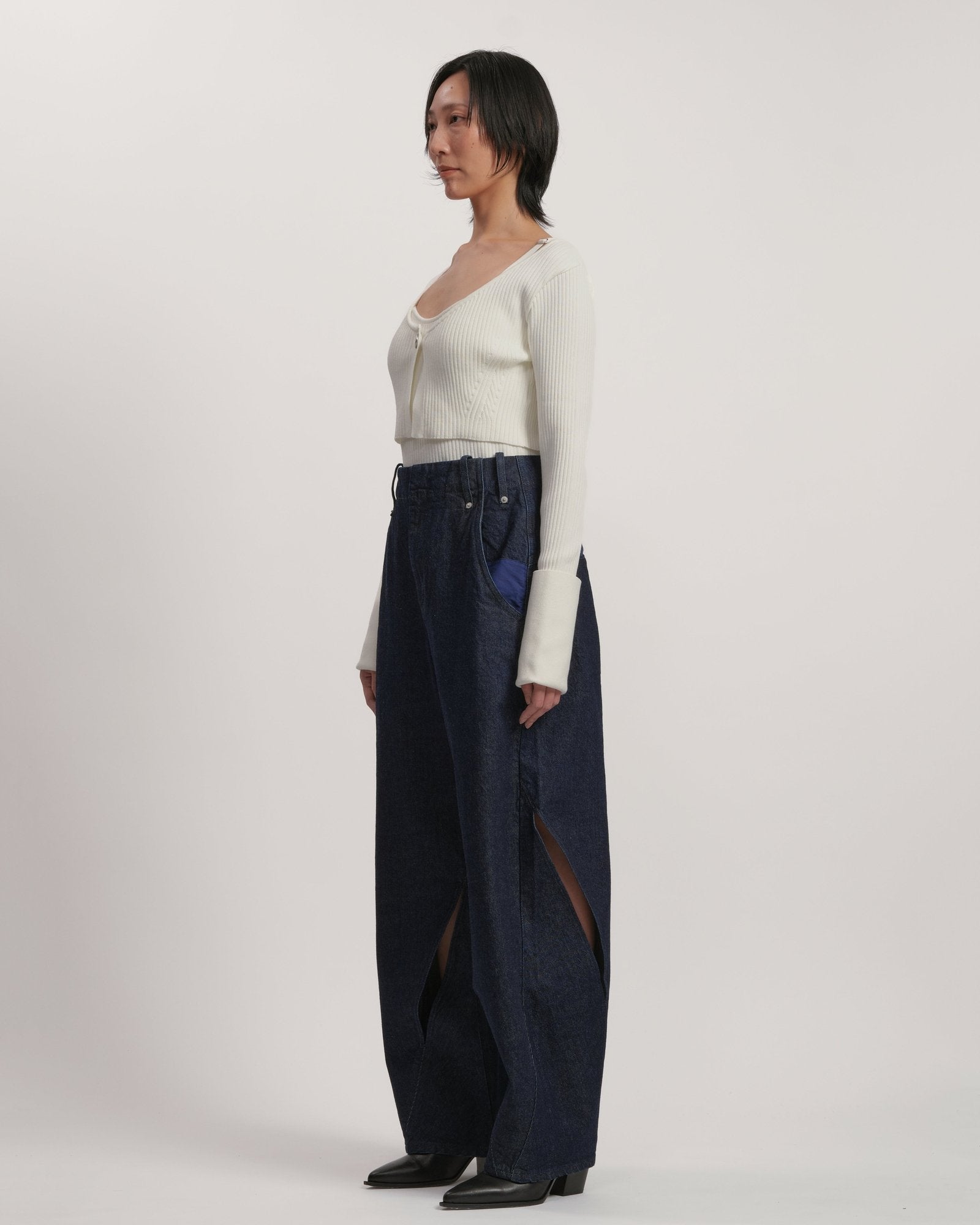 NAJA - Crazy pattern with slit INDIGO LIVINGTONE OFFICIAL WEB STORE