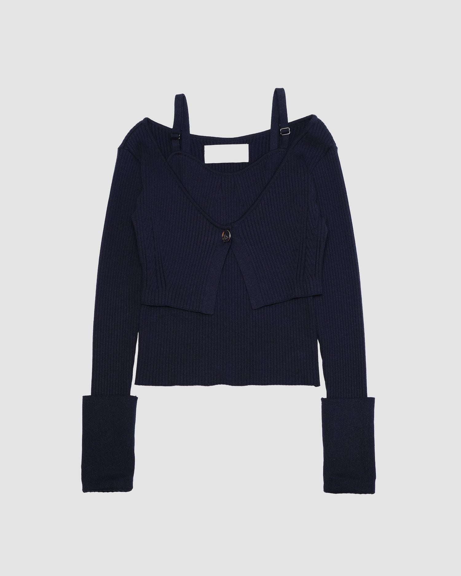 DOLK combi knit INDIGO LIVINGTONE OFFICIAL WEB STORE