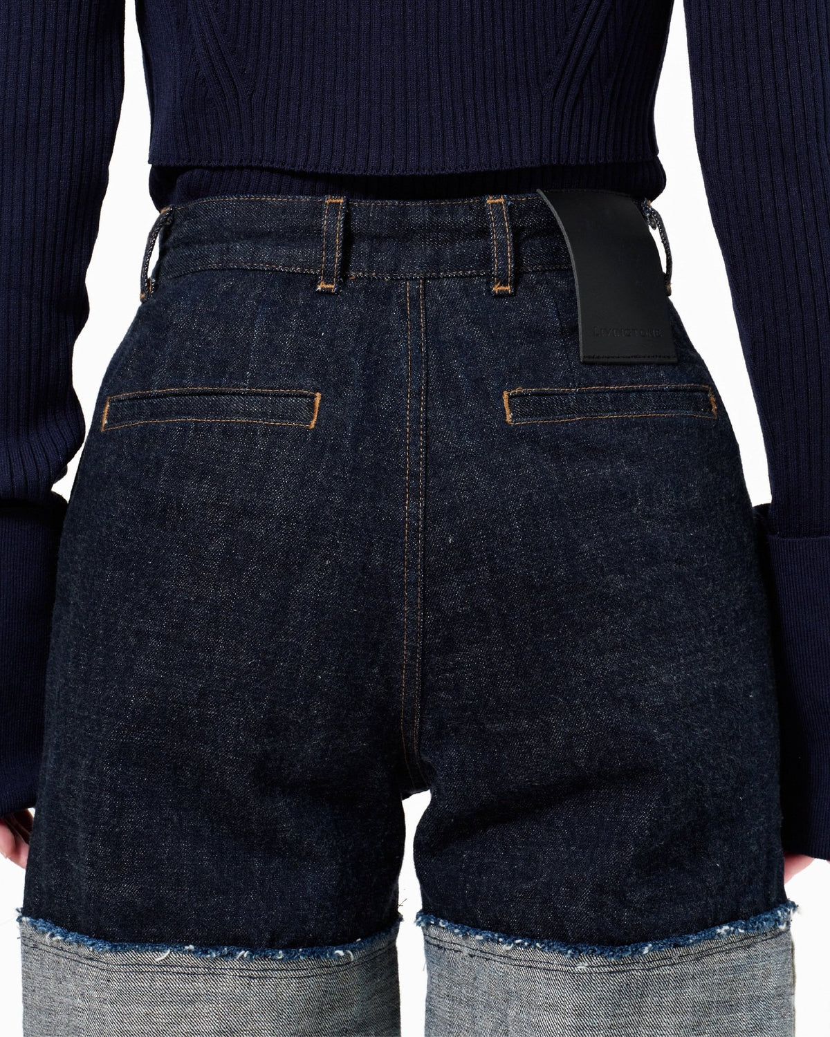 DOLK8 - High switch straight-leg LIVINGTONE OFFICIAL WEB STORE