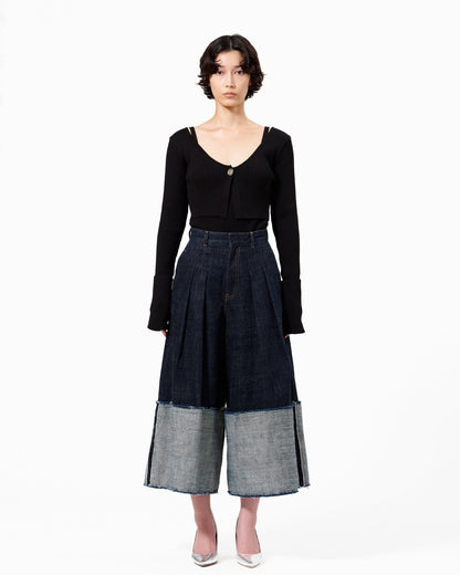 DOLK7 - Flared culotte LIVINGTONE OFFICIAL WEB STORE