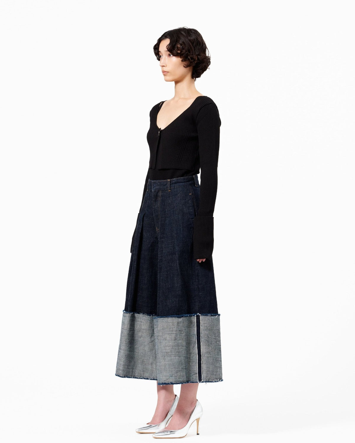 DOLK7 - Flared culotte LIVINGTONE OFFICIAL WEB STORE